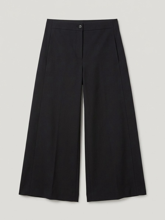 Ann Taylor Pants - Ann Taylor Black Wide-Leg Dress Pants